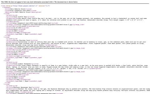 Product Feeds